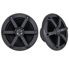 4xms6520bk-single Jvc Csms620 6.5 Inch 100 Watt Max Marine 2-way Black Speaker Qty 4 Bulk Packaging #2