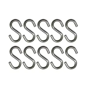 Jy-marine 613792569725 S Hook - Grade 316 Stainless Steel 5/32 Inch Thick Extra Strong Shaped H