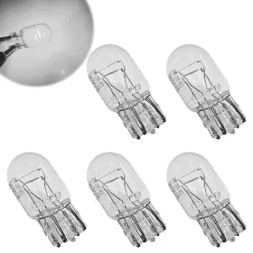 7443t2001 Jyis 5 Pcs 7443 Brake Light Bulbs 12v 21/5w Reverse Dual Wire Plug And Play