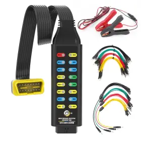 Obd2 Kaisal At43 Breakout Box Professional Obdii Protocol/power/ground Detec