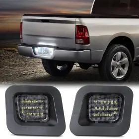 80007491 Kansmart Led License Plate Light Compatible With 2003-2018 Dodge Ram 1500 2500 3500 Ac