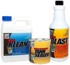 Kbs Coatings 818032011112 52000 Cycle Tank Sealer Kit Complete - Seals Up To 5 Gallon Lightly