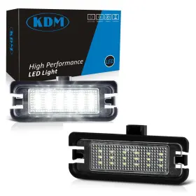Kdm-1903p1 Kdm Led License Number Plate Light Assembly Fit For Ford Mustang 2015-2023 Re