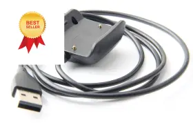 Kelefet 794094835555 Charger Clip Usb For Garmin Sport Delta Upland Xc Training Gray