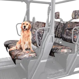Kmb0109-02901bk-m Kemimoto Utv Seat Covers Camo Waterproof Repellent Compatible With Can Am Def
