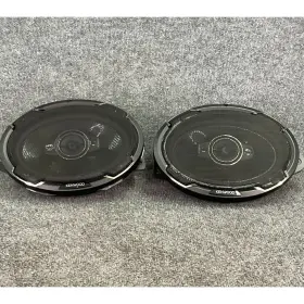 Kfc-6986ps Kenwood Coaxial Car Audio Flush Mount Speakers Pair In Black