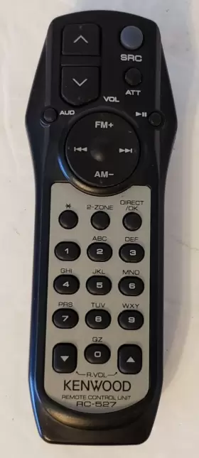 Rc-527 Kenwood Replacement Car Audio Stereo Remote Control Tested