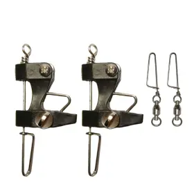 Keproving 752790470920 2pcs Downrigger Release Clips Outrigger For Silver