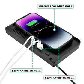 Wc-1108 Kewisauto Wireless Charger For 2020-2024 Ford Explorer Usb Ports Center Conso #3