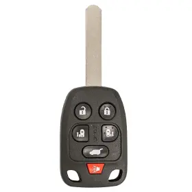 Rk-honody6.go Keyless2go Replacement For Keyless Entry 6 Button Remote Head Car Key Black