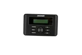 46kmc3 Kicker - Kmc3 Square Media Center/radio With Bluetooth Black