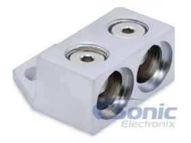 Kicker 713034088707 Gt2 Ground Termination Block With 1/0-8 Gauge