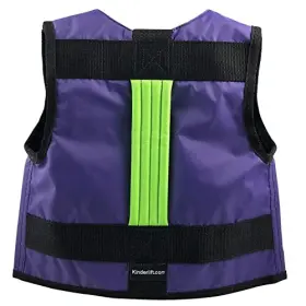 Klmpp21 Kinderlift Childrens Ski Safety Vest - Purple Medium