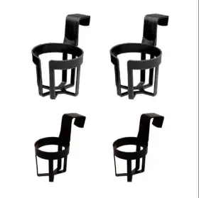 Ain0013bl King Company 4-pack Black 2 Large Big Automotive Cup Holders For Car 44oz And Small 12oz #2