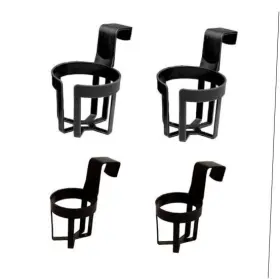 Ain0013bl King Company 4-pack Black 2 Large Big Automotive Cup Holders For Car 44oz And Small 12oz