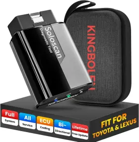 Obd2 Kingbolen 973610510808 Soloscan For Toyota/lexus 2025 Scanner Bluetooth All System Di