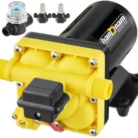 Kitvance 798623172845 2025 Upgraded Rv Fresh Water Pump 12v Dc 6gpm 70psi Self-primi