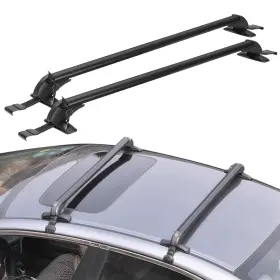 Ct1995 Kocaso 2pcs Roof Rack Cross Bar 110cm/43-inch Anti-theft Lock Adjustable Window Fram