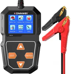 Kw218 Konnwei Kw215 6v 12v Car Battery Tester 100-2000 Cca Automotive Load