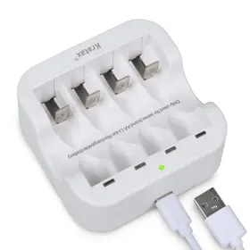 Krataxhkdirect-4bay-charger Kratax Aa Aaa Battery Charger 4-bay Only For 1.5v Constant Vo