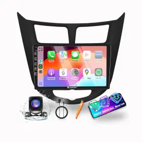B0ddkth1dv Kunfine For Hyundai Accent 2012-2017 Car Carplay Android Auto Navigation Stereo