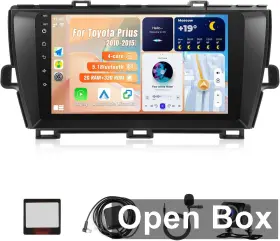 8qsyv7 Kutaitai Car Stereo For Toyota Prius 2010-2015 With Apple Carplay Android Auto 9 Inch Screen