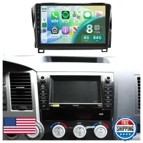 B0fr44bvc3 Kynnt 4core 4g64g Car Radio Stereo For Toyota Tundra 2007-2013 Jbl Compatible