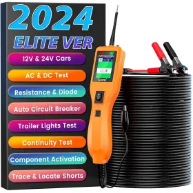 Km05 Kzyee Super Power Circuit Probe Tester 12v 24v Automotive System