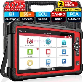 Crp919ebt Launch 2026 Newest X431 Crp919e Bt Pro Bidirectional Car Diagnostic Scanner Tool