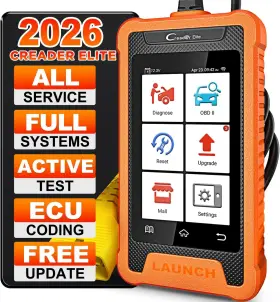 Yzb07 Launch X431 Creader Elite Obdii Scanner For Gm Vehicles Full-system Bi-directio