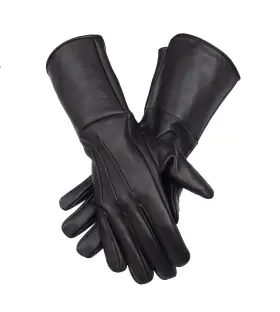 Leather Lh Hands 706249241685 Mens Medieval Renaissance Cosplay Unlined Small Black