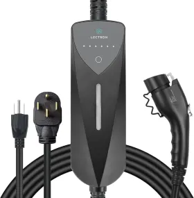 Lectron 4895230325131 Level 1/2 8a - 40a J1772 Portable Ev Charger #2744r T5