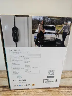 Lechg5-15-15ablkus Lectron Portable Level 1 J1772 Ev Charger 120v 15 Amp Charging Nema 5-15 Tesla #2