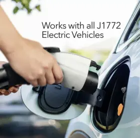 Teslaj1772wht48ausa Lectron - Tesla To J1772 Ev Charger Adapter For Electric Vehicle White #2