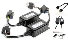Lemc-905 Led Lighting Socal-led 2x H4 9003 Decoder Upgraded Strong Canbus Error Code Warning