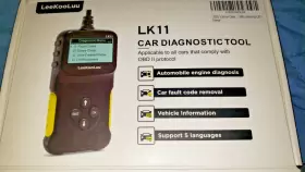 Lkk-v309 Leekooluu Obdii Scanner Clear Reset Engine Alert Code -easy Set Up Plug In Original Box