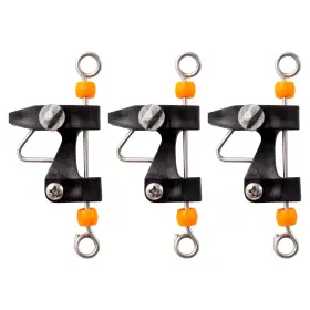 Leostep 761344170681 3-pack Outrigger Release Clips For Downrigger Fishing Kite