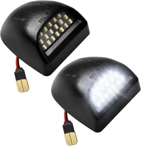 Lesauce 198715893946 Full Led License Plate Light Tag Lamp Assembly Replacement For Chevy Sil