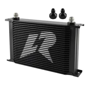 01egb015v Lineracing 25row An8-8an Stacked Plate Oil Cooler 6an Adapter Universal Engine Transmiss