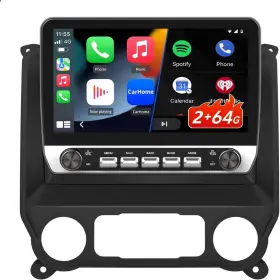 B0gfwf1k2f Litillbuly Car Stereo For Chevy Silverado Gmc Sierra 2014-2018 Keys And Knobs