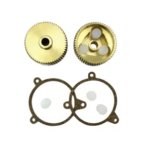 16507923 Lizixny Headlight Motor Repair Kit Fits For Chevy Corvette 1988-1996 Hd Brass Gear Up