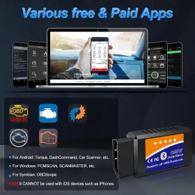 Obd2 Ljpxhhu 313025138123 Bluetooth Scanner Code Reader For Android Windows Auto Car Diagnostic Scan #3