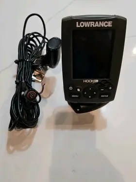 000-12636-001 Lowrance Hook 3x Fishfinder With Transducer And Power Cable
