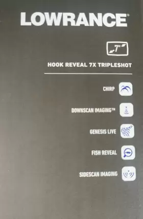 000-15515-001 Lowrance Hook Reveal 7x Tripleshot Chirp Fishfinder And Gps Plotter #3