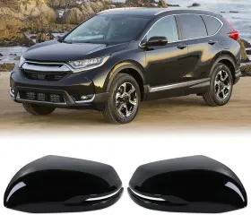 76201-t1w-a01 Lqito Left And Right Side Mirror Cap Covers With Trun Signal Compatible 2017-2022