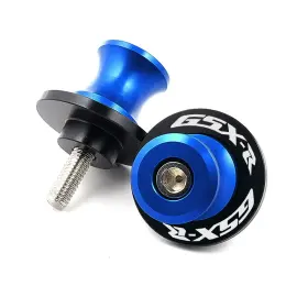 Lqmy Us-ss-gsxr001-bu 2pcs 8mm M8 X1.5 Motorcycle Swing Arm Sliders Spools For Suzuki Gsxr 600 750