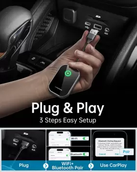 Wl01-c Luckymore Wireless Carplay Adapter Converts Wired To Dongle #2
