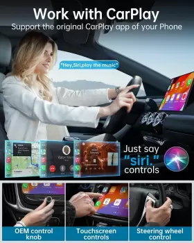 Wl01-c Luckymore Wireless Carplay Adapter Converts Wired To Dongle #3