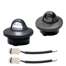 03072102a Ludarm Led License Plate Light With Socket Wiring Harness Plugs Compatible F150