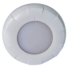 101075 Lumitec Aurora Led Dome Light - White Finish White/blue Dimming